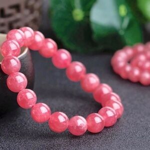 🆕New Rose Agate 8mm Healing Gemstone Bracelet